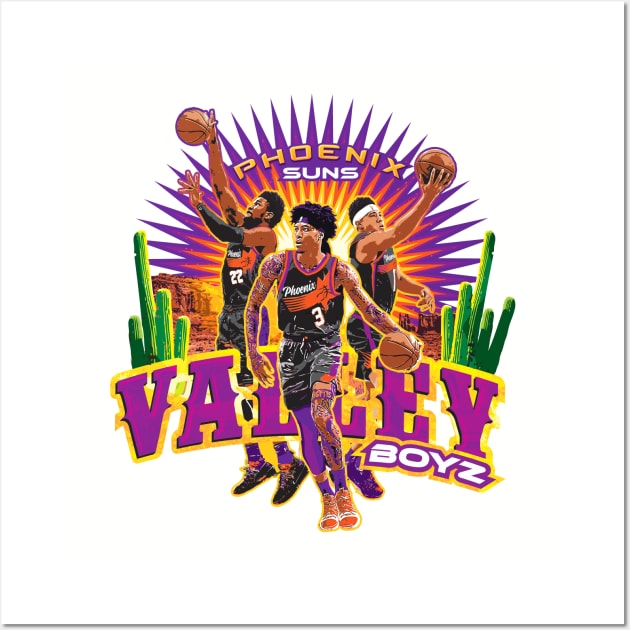 Valley Boyz Tee T-shirt Wall Art by goderslim